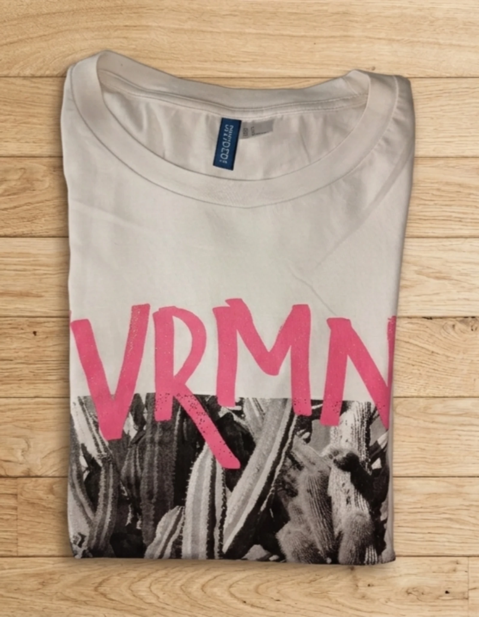 T-shirt H&M Divided Blanc Motif Cactus